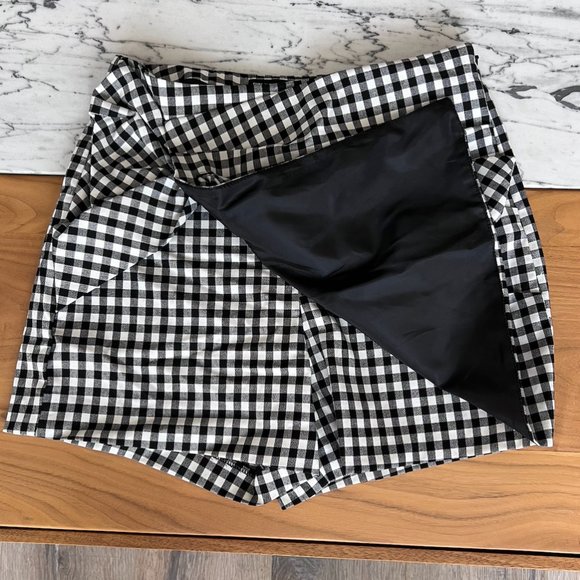 GINGHAM SKORTS - Picture 2 of 5